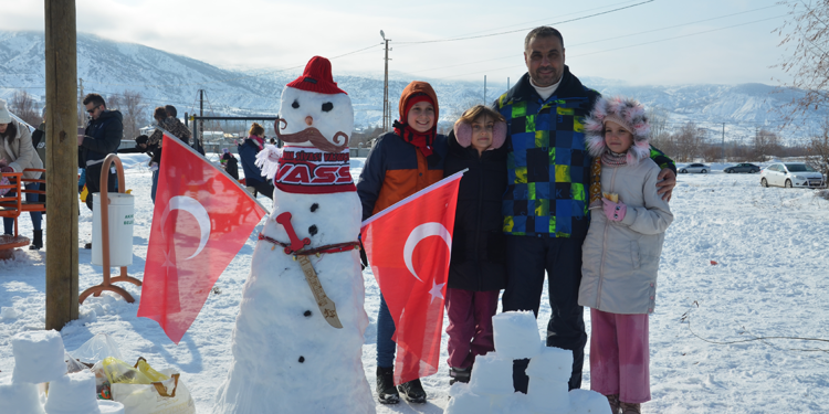 Sivas'ta kış festivali renkli görüntülere sahne oldu