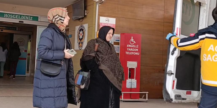 Sobadan sızan gazdan zehirlenen çift, tedaviye alındı