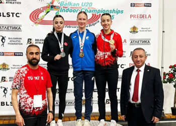U20 Balkan Atletizm Şampiyonası'nda 13 madalya kazandık