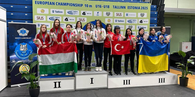 Türkiye U18 Kadın Milli Takımı Avrupa 3'üncüsü oldu