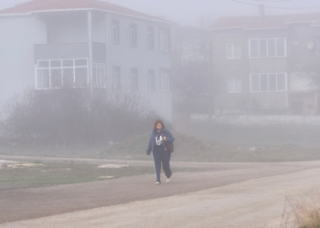 Tekirdağ ve Keşan'da sis etkili oldu