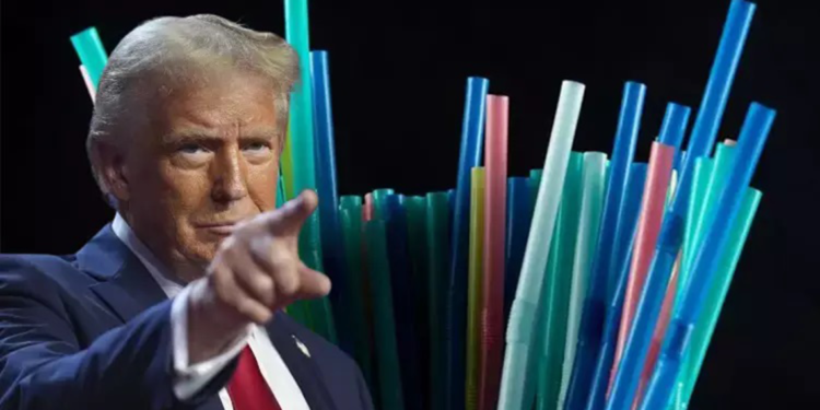 Trump'tan plastik pipet kararı; Resmen imzaladı