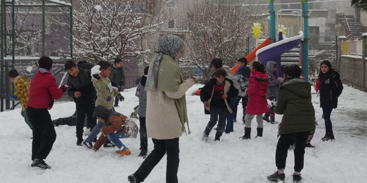 Nevşehir'de okullar 1 gün tatil edildi