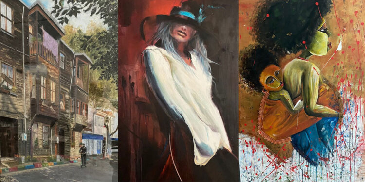 "Bakış Karma Resim Sergisi" Venüs Sanat Galerisi'nde