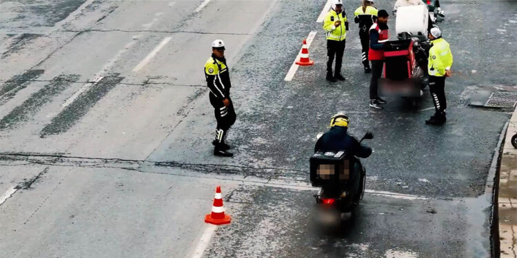 2025'in ilk 2 ayında motosikletlere yönelik 1.5 milyon denetim yapıldı