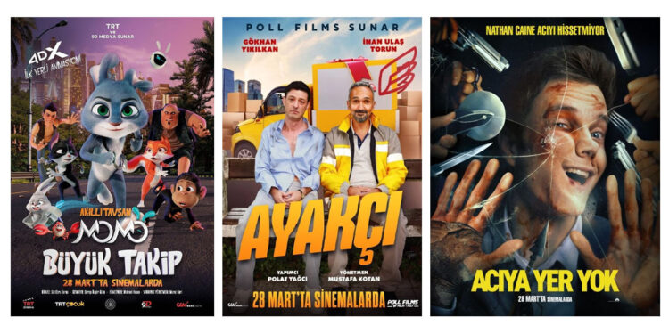 Vizyondaki filmler 28 Mart-4 Nisan 2025