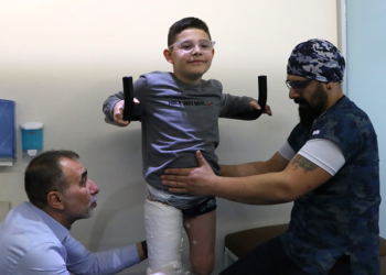 9 yaşındaki Aras'ın hayat boyu protez ihtiyacı karşılanacak