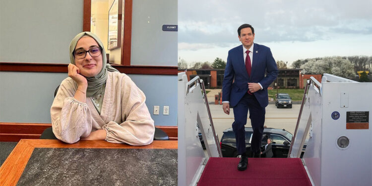 Rümeysa Öztürk'ün öğrenci vizesi iptal edildi, sınır dışı edilecek