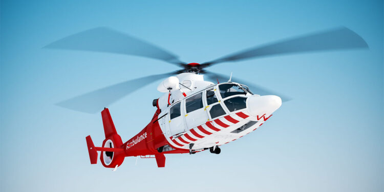 ABD'de hava ambulansı düştü