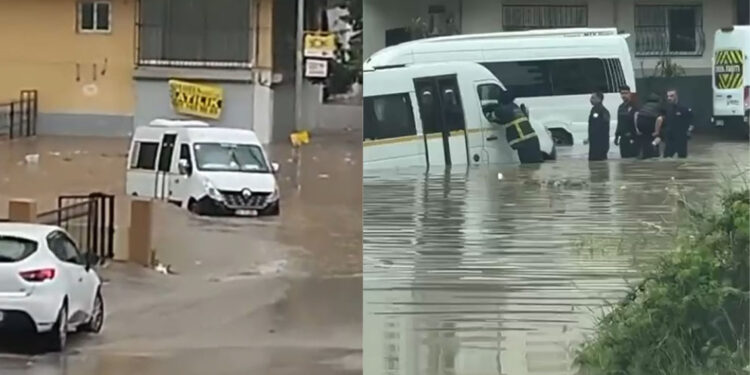 Adana sağanak yağışa hazırlıksız yakalandı