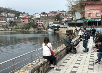Amasra'da bayram yoğunluğu