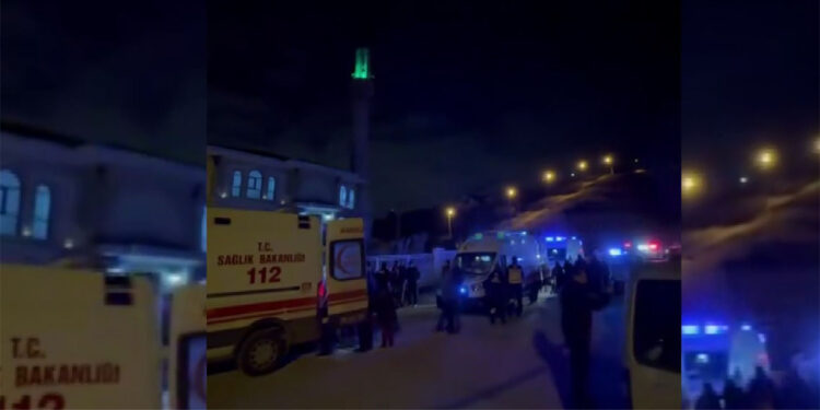 Camide doğal gaz sızıntısı; 16 kişi hastaneye kaldırıldı