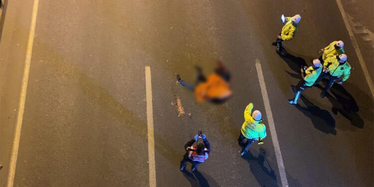 Ankara'da otomobilin çarptığı yaya öldü