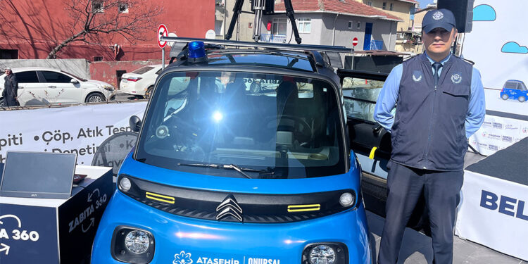 Ataşehir Belediyesi, ‘Zabıta360’ aracını tanıttı
