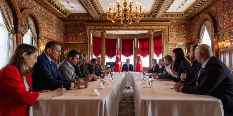 Bakan Fidan, Suriye-Amerikan Toplumu temsilcilerini kabul etti