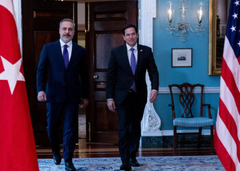 Hakan Fidan Marco Rubio ile bir araya geldi
