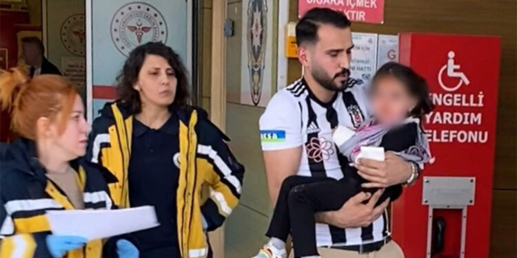 Balkondan beton zemine düşen 3 yaşındaki Nisa ağır yaralandı