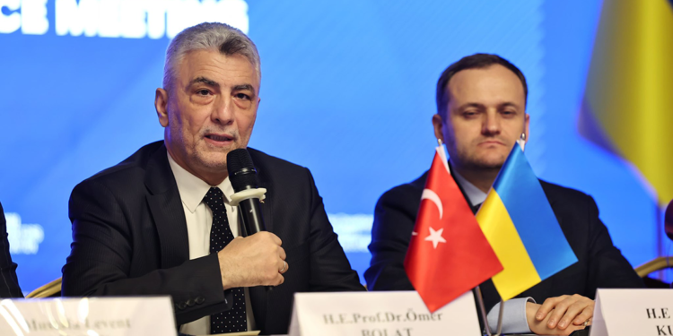 Bakan Bolat, Türkiye-Ukrayna Yeniden İnşa Görev Gücü toplantısına katıldı