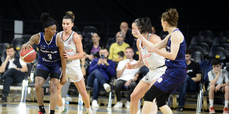 ÇBK Mersin Nesibe Aydın’ı 91-60 yendi