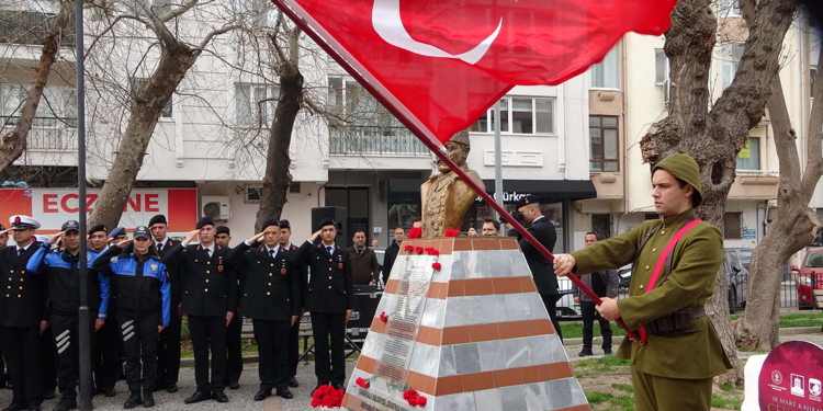 Çanakkale Savaşları kahramanı Cevat Paşa törenle anıldı