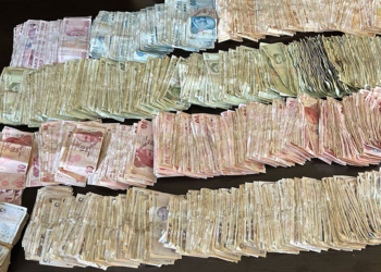 Dilencinin üzerinden 45 bin lira çıktı