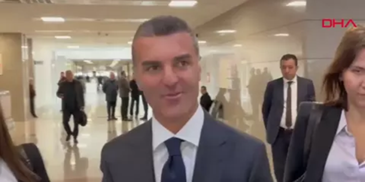 Emir Sarıgül ifade vermek için İstanbul Adalet Sarayı'nda