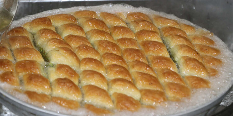 Gaziantep'te baklava üretimi 2 katına çıktı