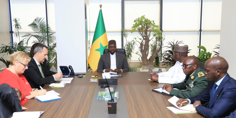 Haluk Görgün, Senegal Cumhuriyeti Başbakanı ile görüştü