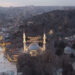 Eyüpsultan Camii ve çevresi havadan görüntülendi