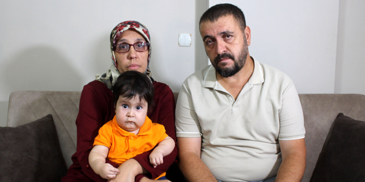 Kampanyası tamamlanan SMA'lı Yusuf, tedavi için Almanya'ya gidecek