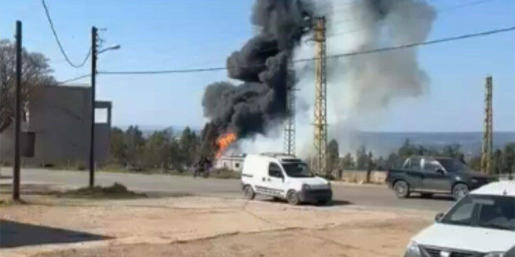 Akaryakıt istasyonunda gaz tankeri patladı