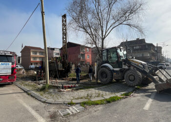 Metan gazı yanan alanda sondaj bitti