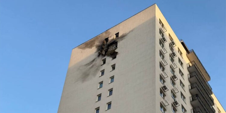 Moskova'ya düzenlenen yoğun İHA saldırılarında 1 kişi öldü