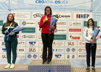 Milli atıcı Elif Berfin Altun, Avrupa Şampiyonu oldu