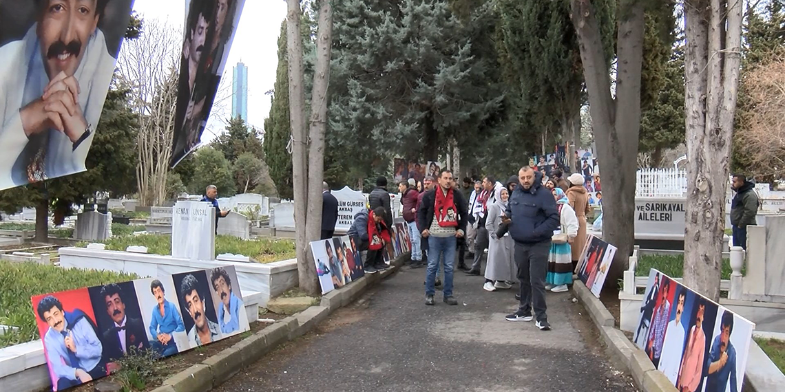 Müslüm Gürses ölümünün 12'nci yıldönümünde anıldı