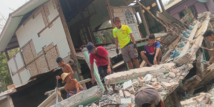 Myanmar'daki depremlerde can kaybı 1002’ye yükseldi