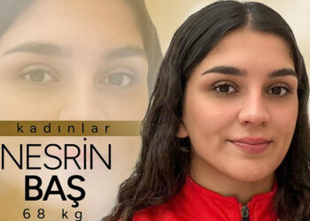 Milli güreşçi Nesrin Baş'tan altın madalya