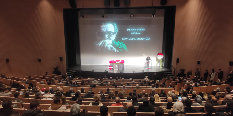 Osman Sınav için AKM'de tören düzenlendi