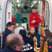 Otomobil ile ambulans çarpıştı: 3 yaralı