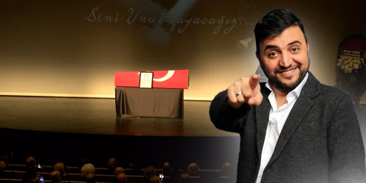 Oyuncu Şinasi Yurtsever için AKM'de tören düzenlendi