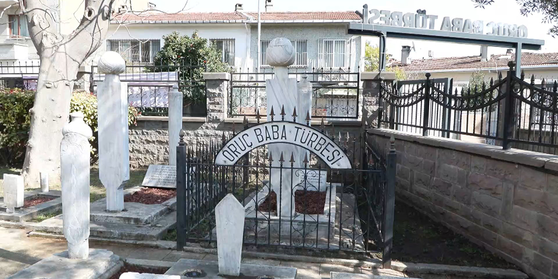 Ramazan ayının ilk gününde Oruç Baba Türbesi'nde yoğunluk