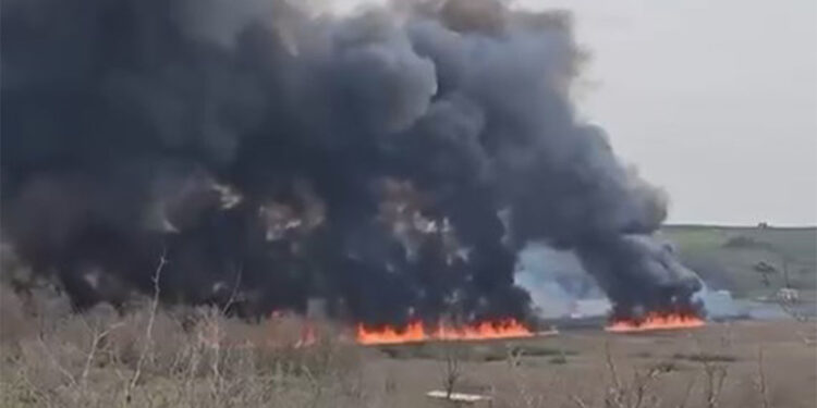 Sakarya'da başlayan yangın Kocaeli'ye sıçradı