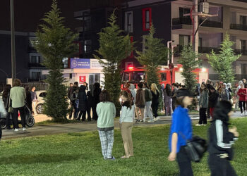Sakarya'da kız öğrenci yurdunda çıkan yangın endişe yarattı