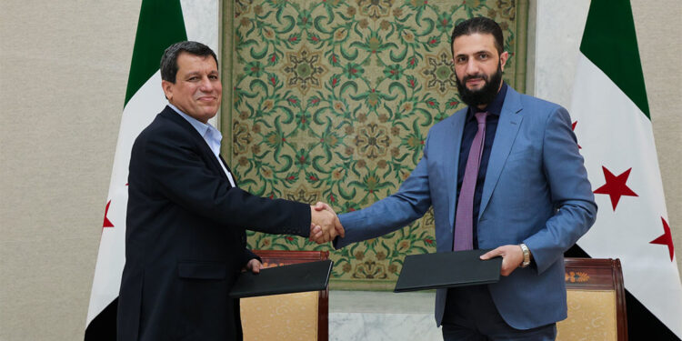 SDG ile Suriye hükümeti anlaştı