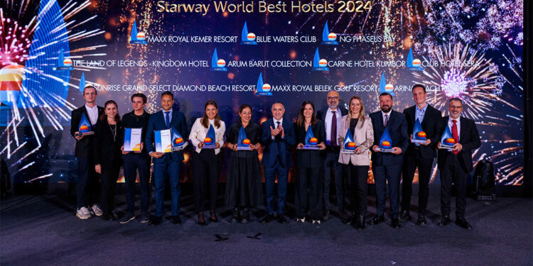 'Starway World Best Hotels' ödülleri sahiplerini buldu