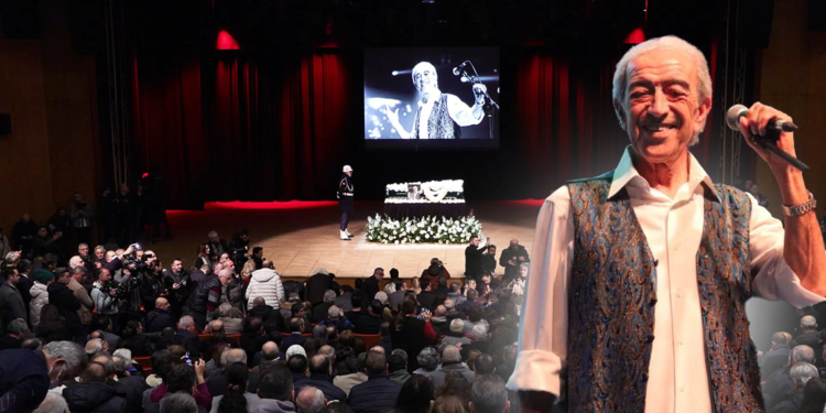 Sanatçı Edip Akbayram için Cemal Reşit Rey'de tören