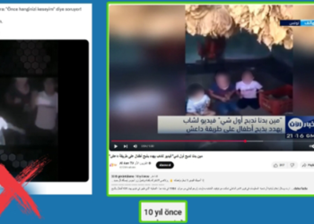 Suriye'de çekildiği iddia edilen video için DMM'den açıklama