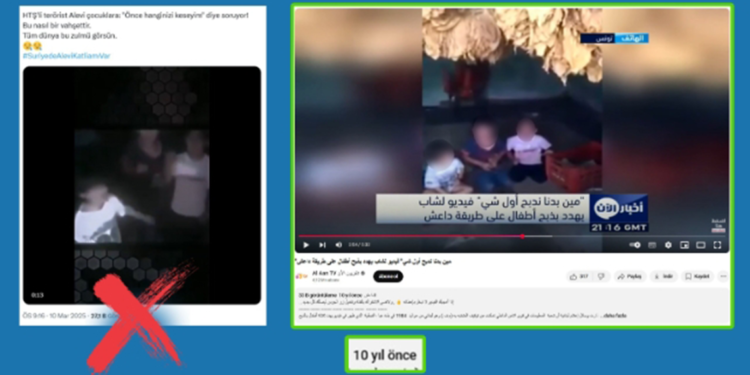 Suriye'de çekildiği iddia edilen video için DMM'den açıklama