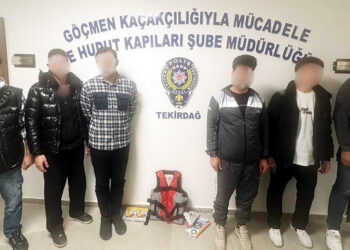 Tekirdağ'da 3 göçmen kaçakçılığı şüphelisi tutuklandı