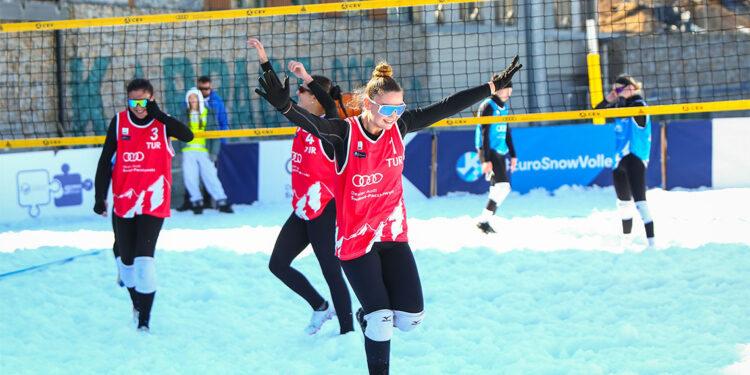 Türkiye U20 Kadın Kar Voleybolu Milli Takımı Avrupa şampiyonu oldu